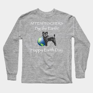 Affenpinscher happy earth day t-shirt Long Sleeve T-Shirt